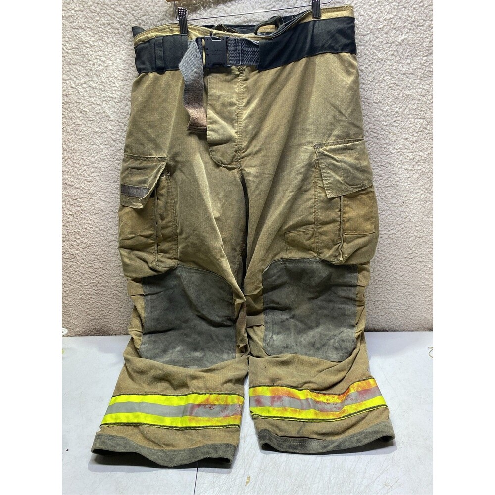 Firefighter Turnout Bunker Pants Globe 42x30 G Extreme2008  Harness Ready